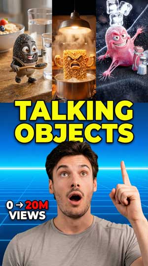 How to Create Viral Talking Object Videos with Shorts AI